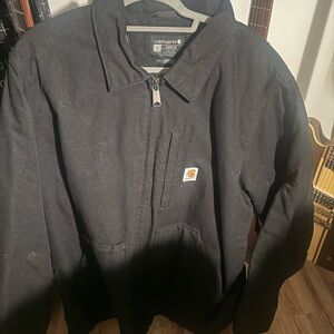 Carhartt Black Zip-Up Jacket OC4293-M